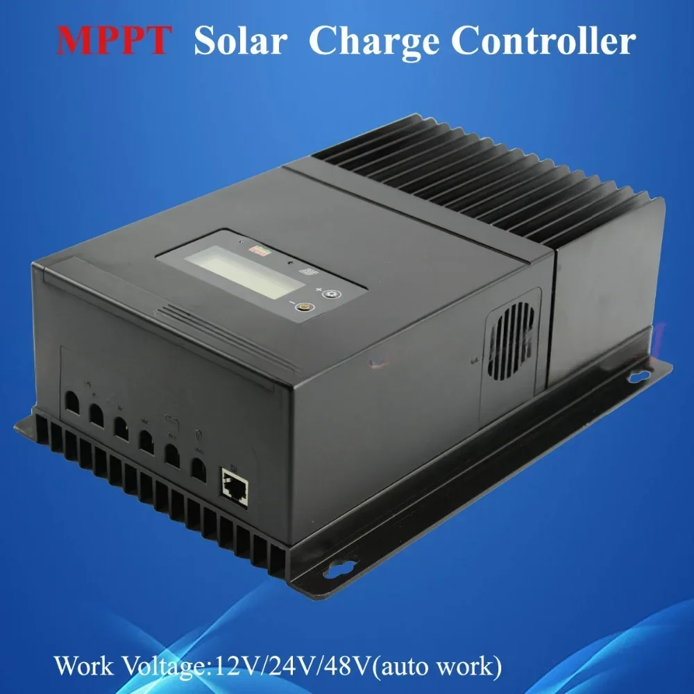 Max PV Open Circuit Voltage 150v Solar Charge Controller MPPT 60amp 12V 24V 48V Auto For Solar Panel