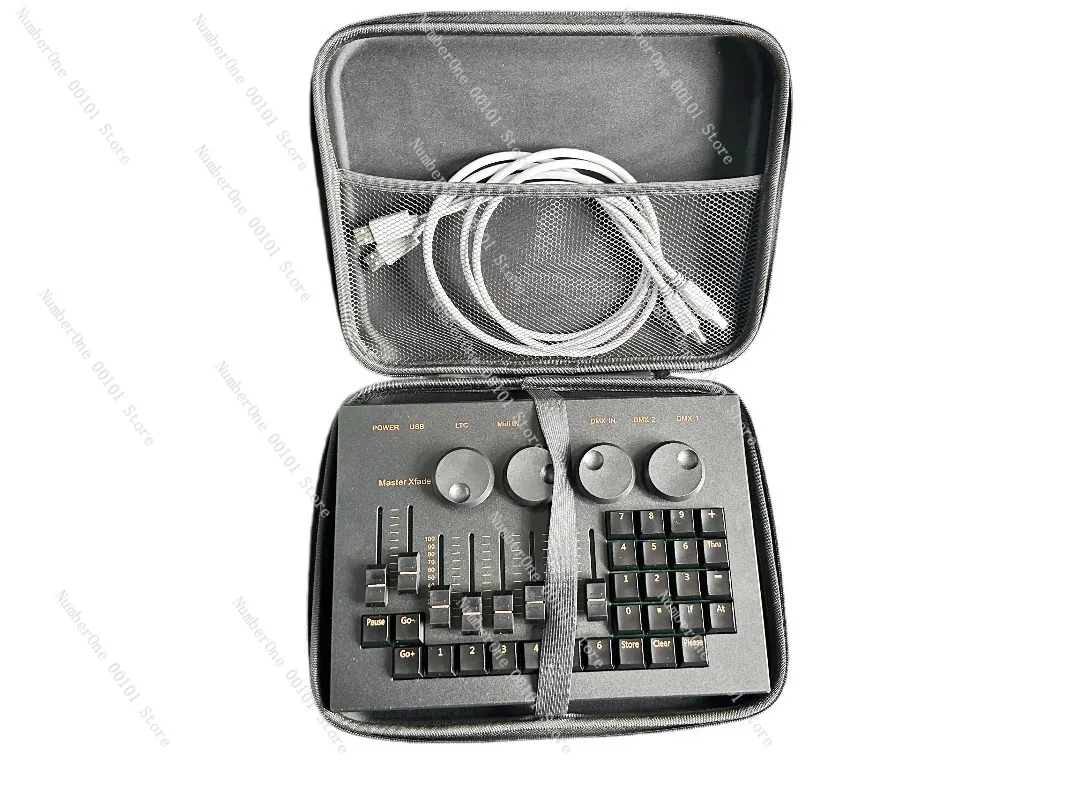 Mini MA2 Command Wing Lighting Console Controller Stage Light Control Board Portable DJ Equipment USB Art-Net Support