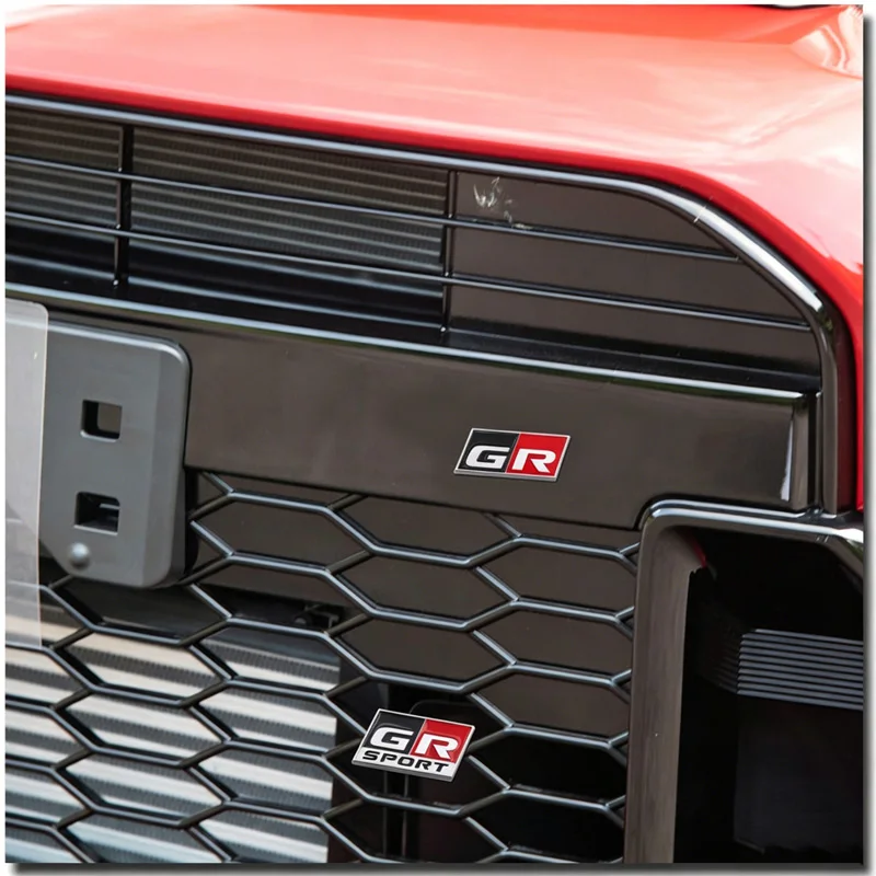 3D Metal GR SPORT car trunk badge sticker suitable for Toyota GR Yaris Corolla Modified Accessories
