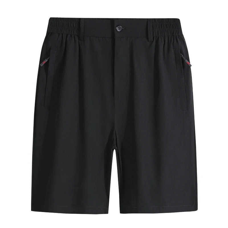 New Korean Summer High-Quality Loose Fashionable Versatile 5-Point Pants Men'S Ice Silk Casual Quick Drying Breathable Shorts