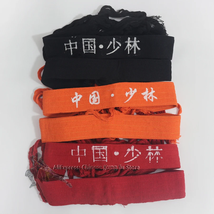 Kids Shaolin Kung fu Qigong Belt Boys Girls Wushu Tai Chi Martial arts Sashes