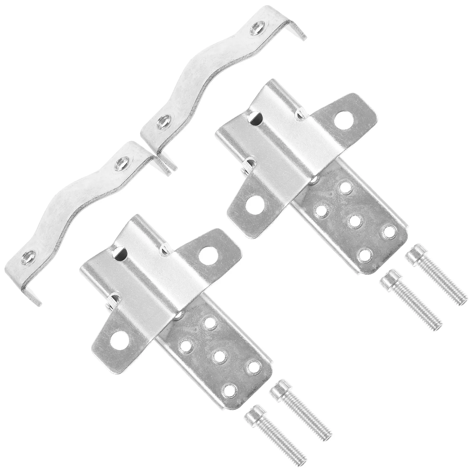 

2pcs Folding Foot Pegs Universal Motorcycle Footrest Pedal Bracket Anti-Slip Shock Absorbing Foldable Rearset Durable Clamp Type