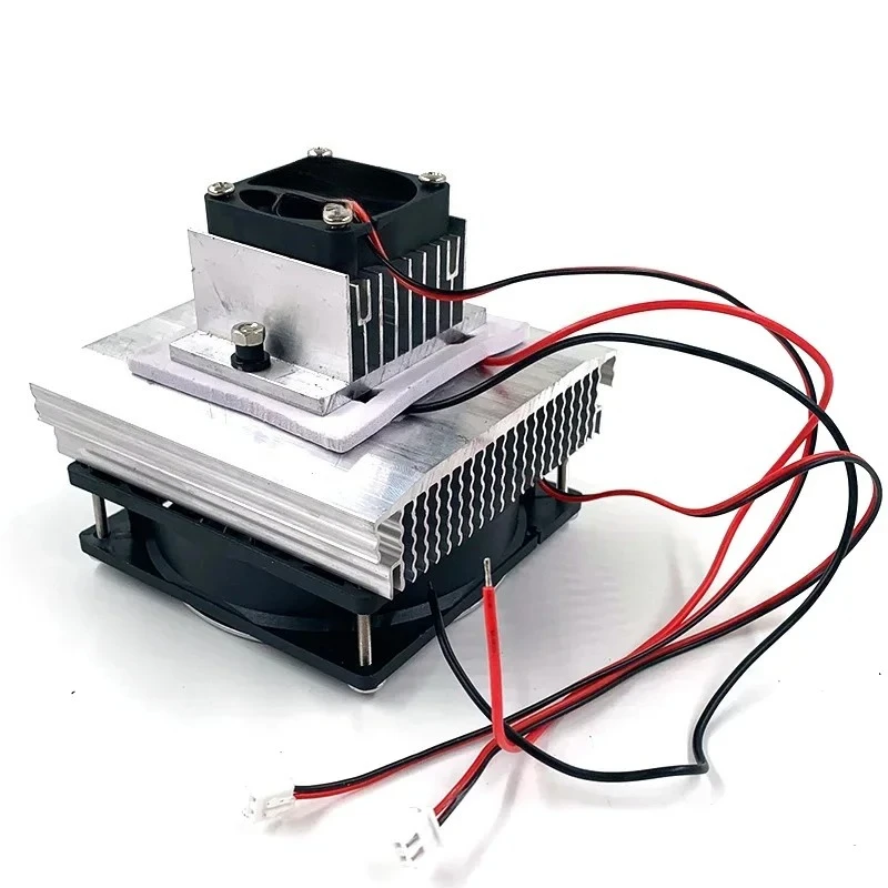 

DC12V DIY Thermoelectric Refrigeration Cooler Semiconductor Air Conditioner Cooling System