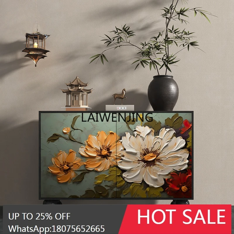 SGF new Chinese-style entrance cabinet, living room against the wall, multi-functional bedroom decorative vertical cabinet