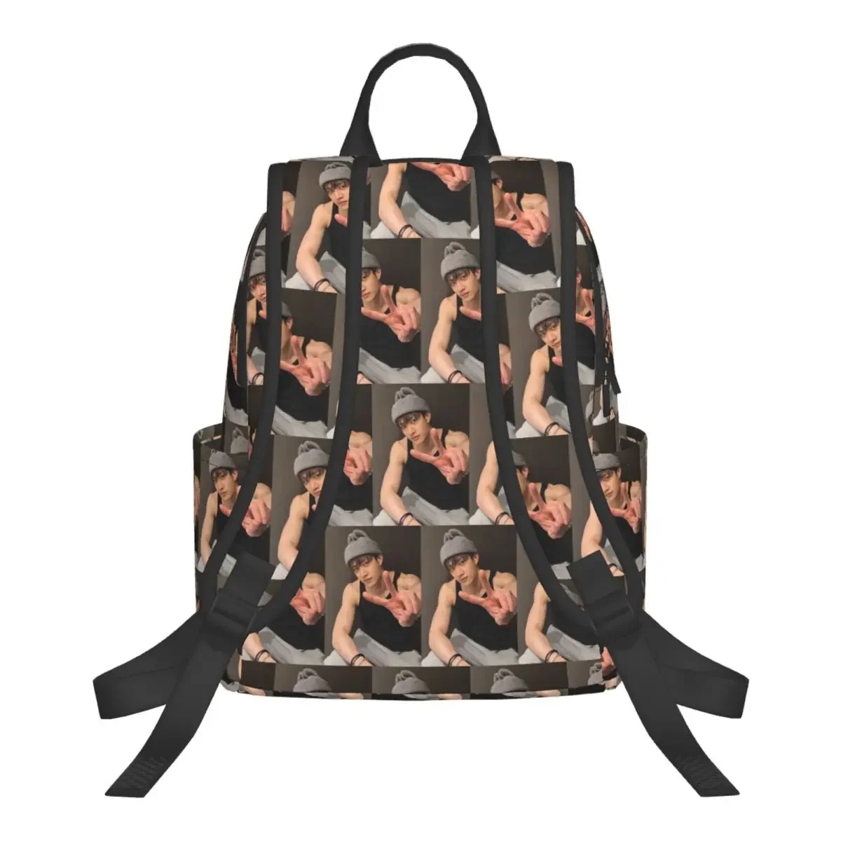 Bang Chan Student Backpack School Bag Hiking Travel Daypack for Men Women Bookbag Shoulder Bags