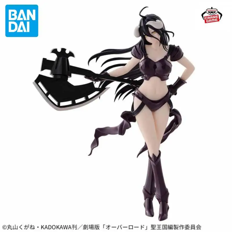 

В наличии BANDAI Original Banpresto Аниме Overlord IV IF Albedo Bikini Armor Ver. Коллекция 20 см, мультяшная модель, игрушечные фигурки, подарок