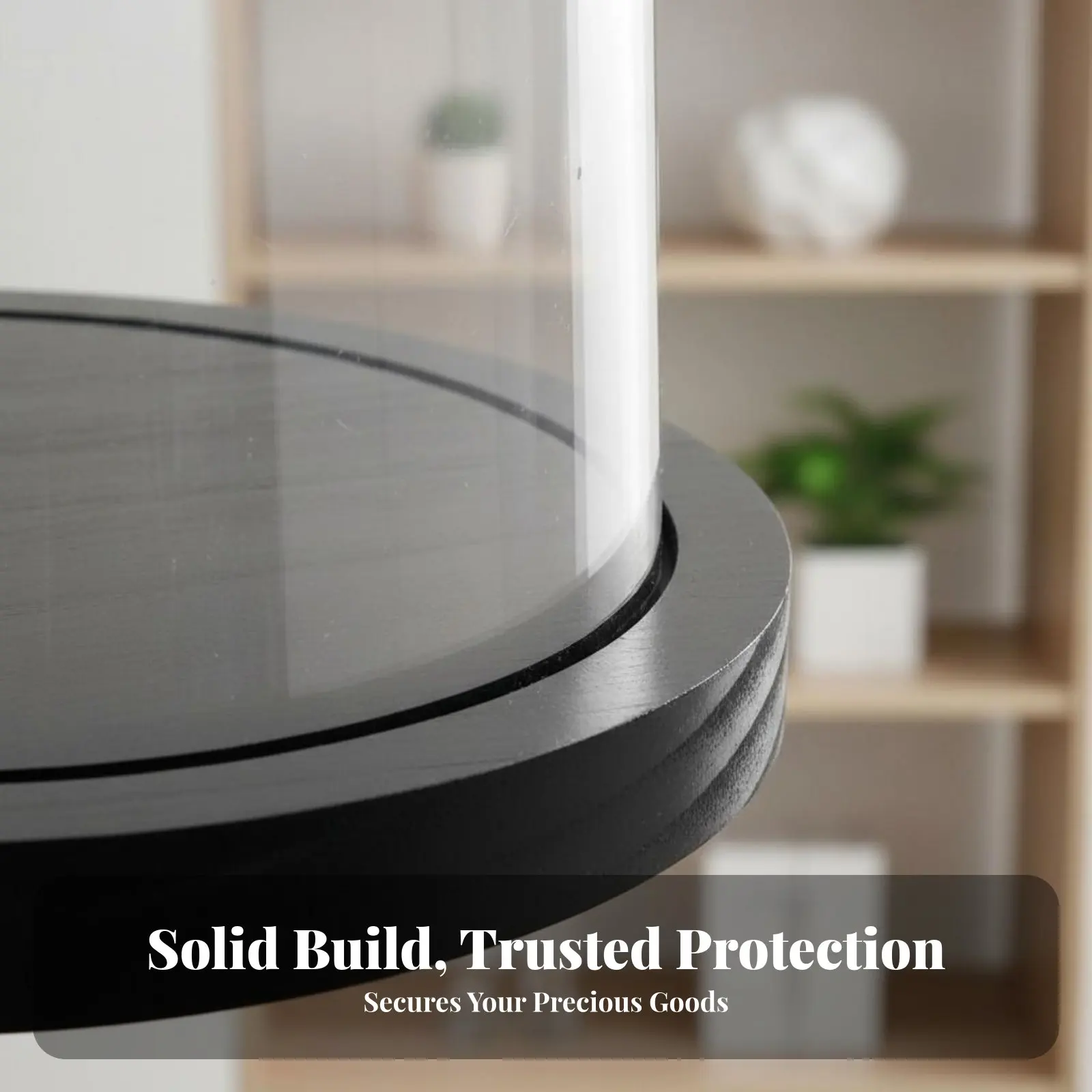 

Цилиндрический акриловый купол-витрина для коллекционных предметов, защищающий от мусора, настольный, с высокой прозрачностью