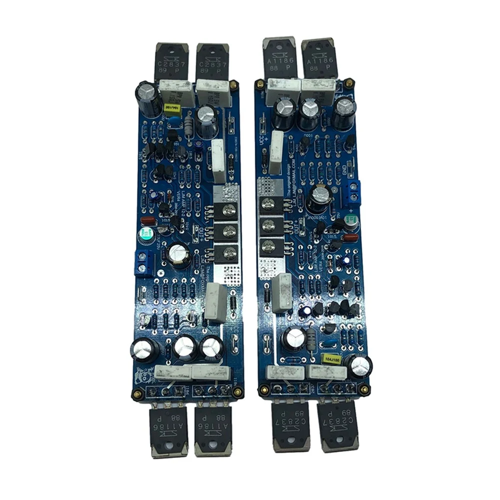 2PCS L12-2 Audio Power Amplifier Board Kit 2 Channel Ultra-Low Distortion Classic AMP Finished Board A10-011