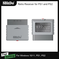 8BitDo Retro Receiver Adapter Dongle for PS1 PS2 Windows Support Xbox Series / Xbox One Controller Switch PS5 PS4 Gamepad