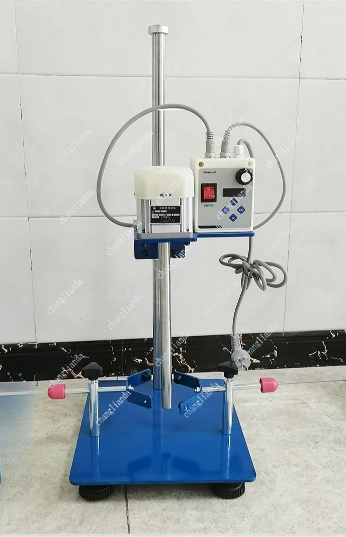 New Small Disperser Digital Display High-speed Disperser Large Laboratory Mixing Stirrer Grinder Coating Paint Dispersing Instru
