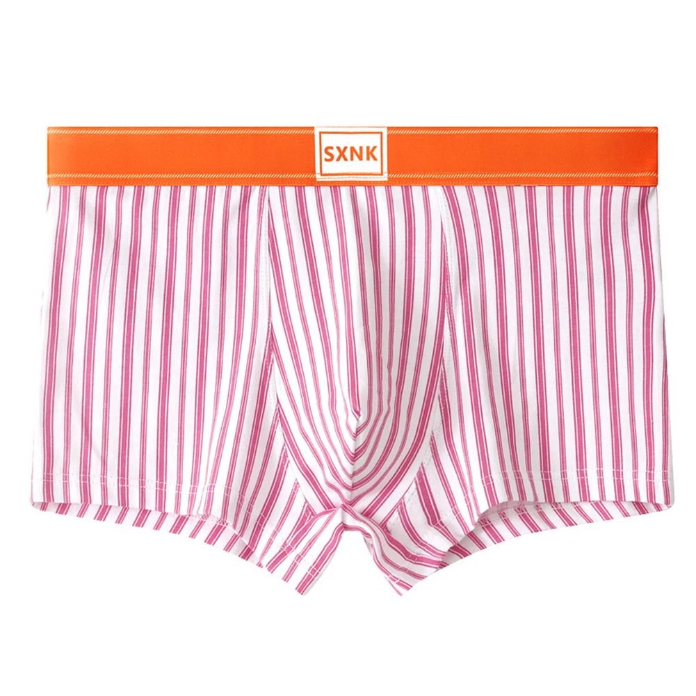 Pouch Underpants Breathable Trunks 95 Cotton Fabric Comfort Fit Lightweight Design Classic Style Men\'s Underwear