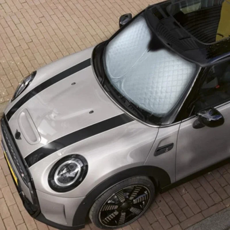 Car Sunshades Sun Visor Front Windshield for Mini Countryman U25 F65 F66 F67 Cooper S E SE J01 EV 2024 2025 Accessories