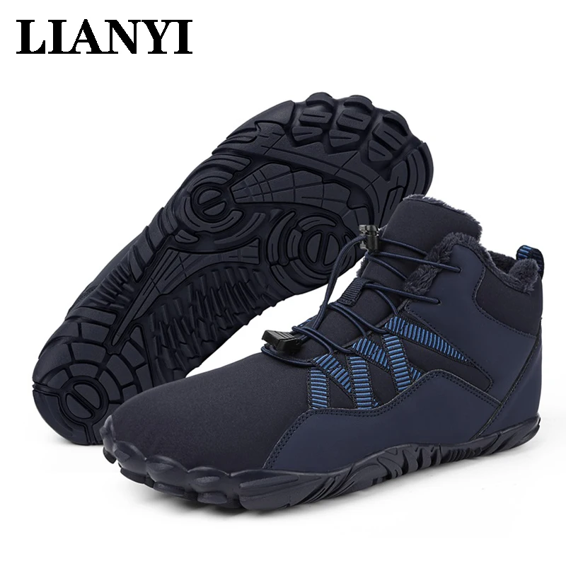 

LIANYI Men and Women's Winter Boots Warm Snow Boots Waterproof Hiking Outdoor Activity Boots Warm Work Shoes Casual Hiking Shoes