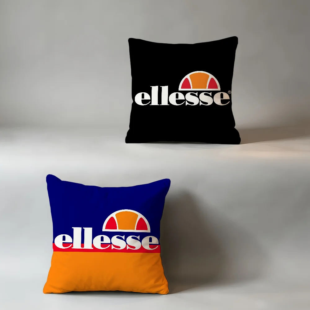 E-Ellesse-ES Fashion Brand Home Office Convenient Nordic Simplicity Hit With Zipper Cushion Cover