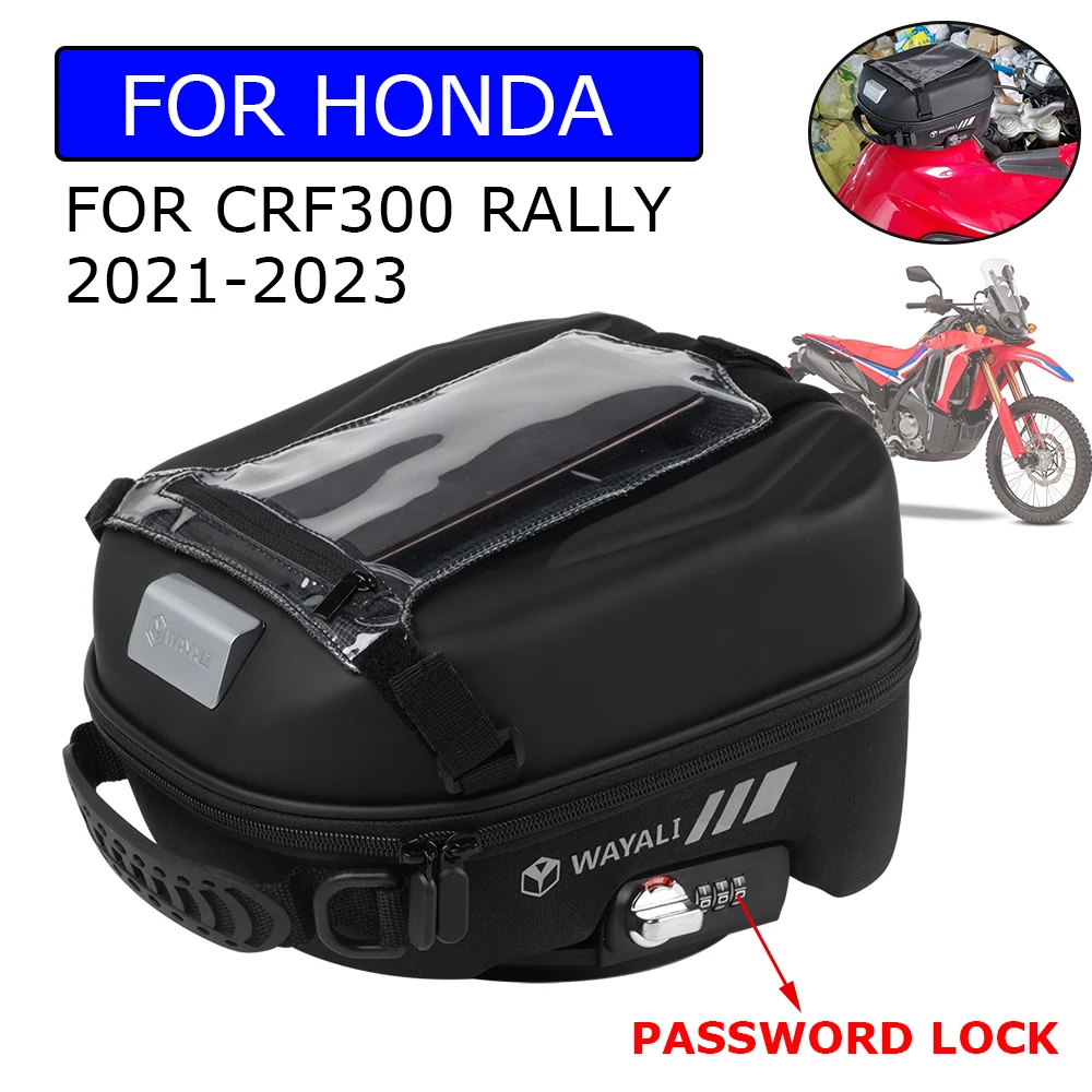 Fuel Tank Bag Luggage For Honda CRF300 RALLY CRF 300 RALLY 300RALLY 2022 2023 Accessories Navigation Waterproof Bag Tanklock