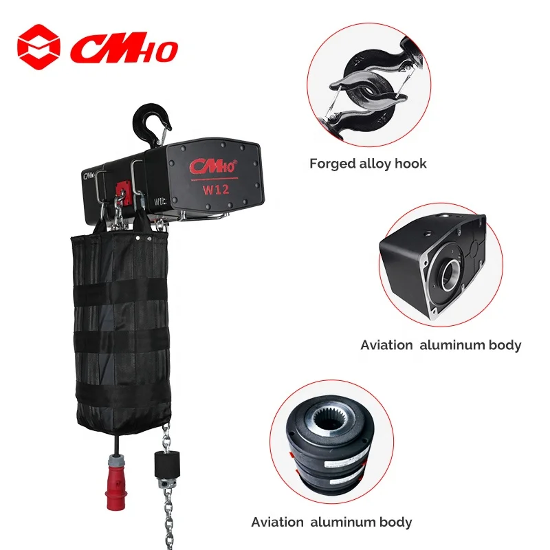 الثقيلة الوزن البضائع رافعة صغيرة ونش المرحلة رافعات سلسلة كهربائية المتقدمة المرحلة المحرك مصنع المورد رفع الجهاز الرئيسي