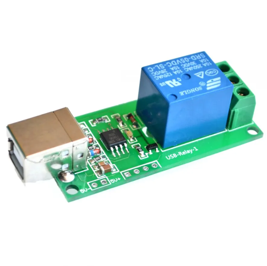 5V USB Relay 1 Channel Programmable Computer Control For Smart Home