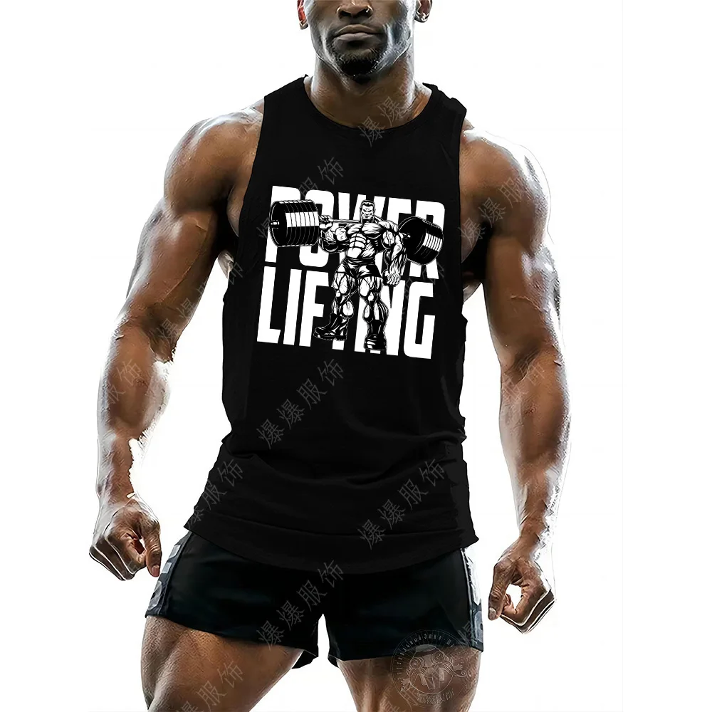 

Outdoor Sleeveless Sports Shirt for Men Breathable Quick Drying, Multi-Color Top Fnaf Fitness Vest, Fashionable and Fashionable