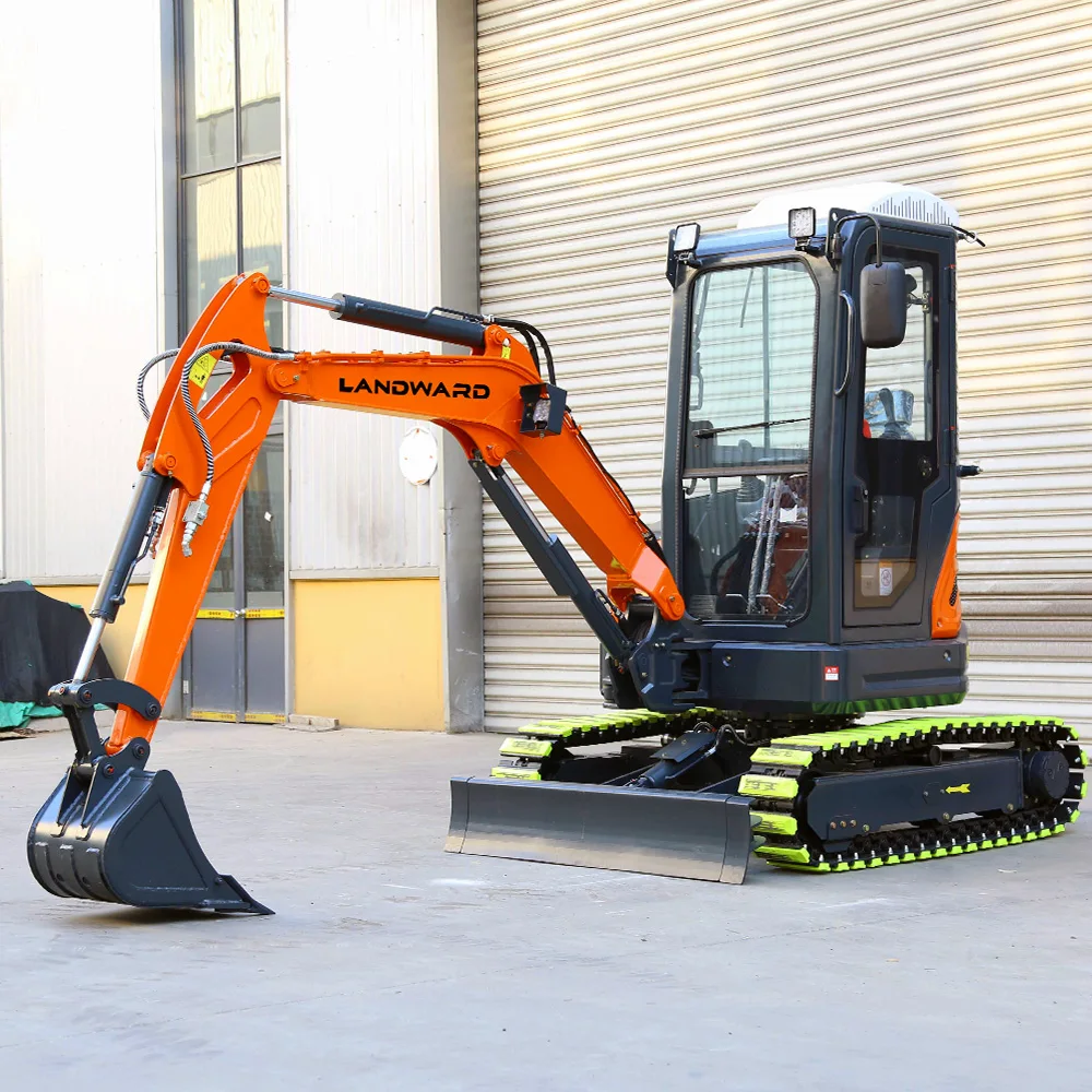 【best】0.6 Ton Crawler Digger New Crawler Excavator Compact Micro Small Chinese Good Quality EPA/CE Mini Excavator 1.8 Ton