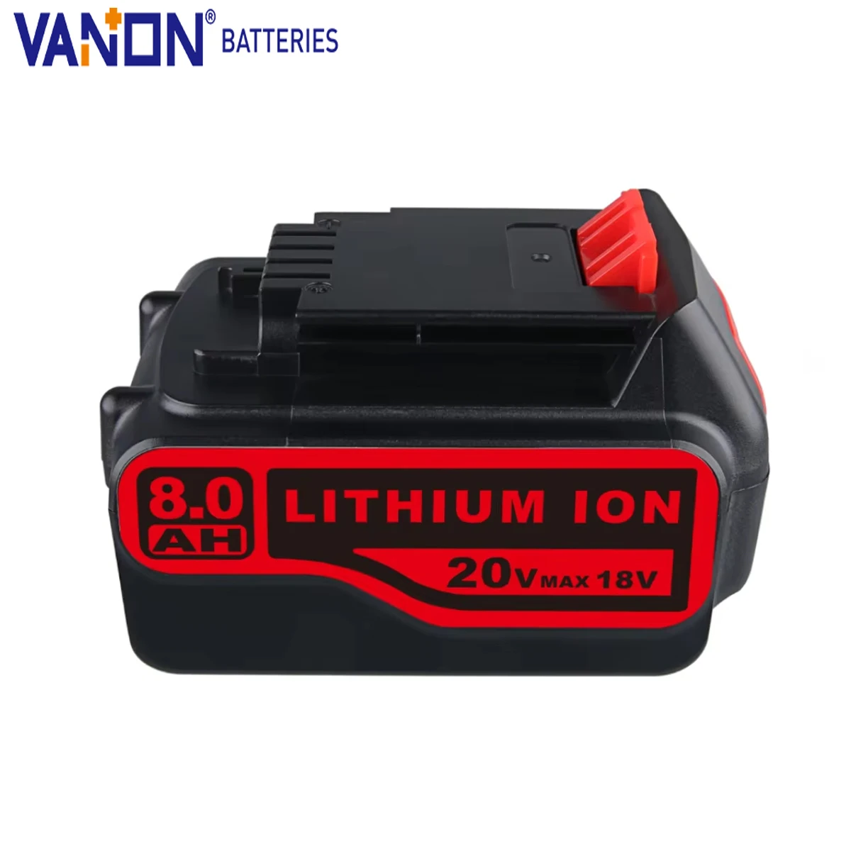 

Литиевая батарея VANON LB2X4020, 8,0 Ач, 20 В, макс. Замена для Black and Decker, 20 В, LBXR20 LBXR20-OPE LB20 LBX20 LBX4020, штифт батареи