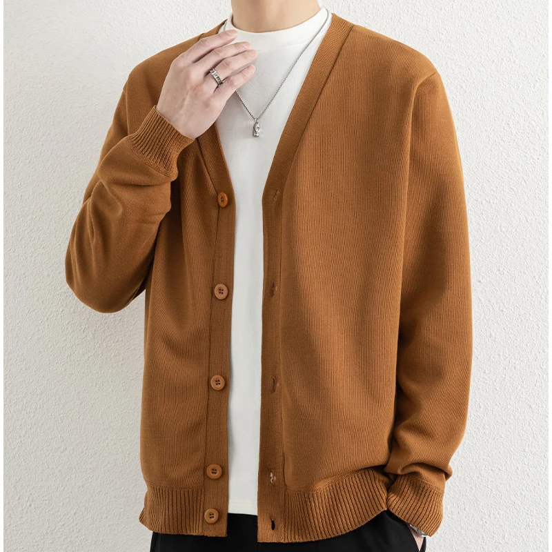 Suéteres de Botones para Hombr - Wool Blend Coat reseña y precio