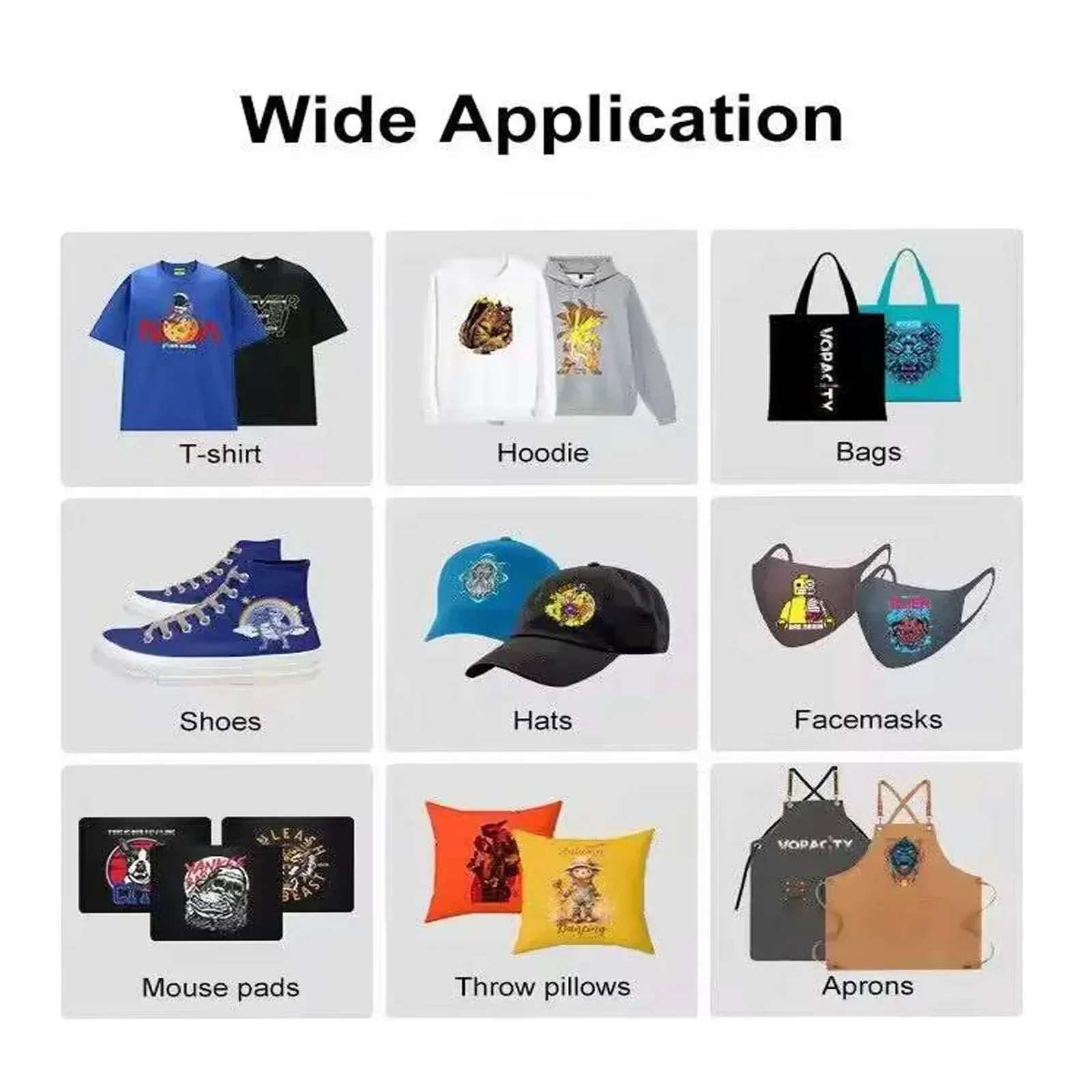 ​​A3 L1800 DTF Printer & Oven Combo Kit, 13" Direct to Film Heat Press Transfer Machine for Custom T-Shirts, Hoodies, Clothes & Shoes view 6