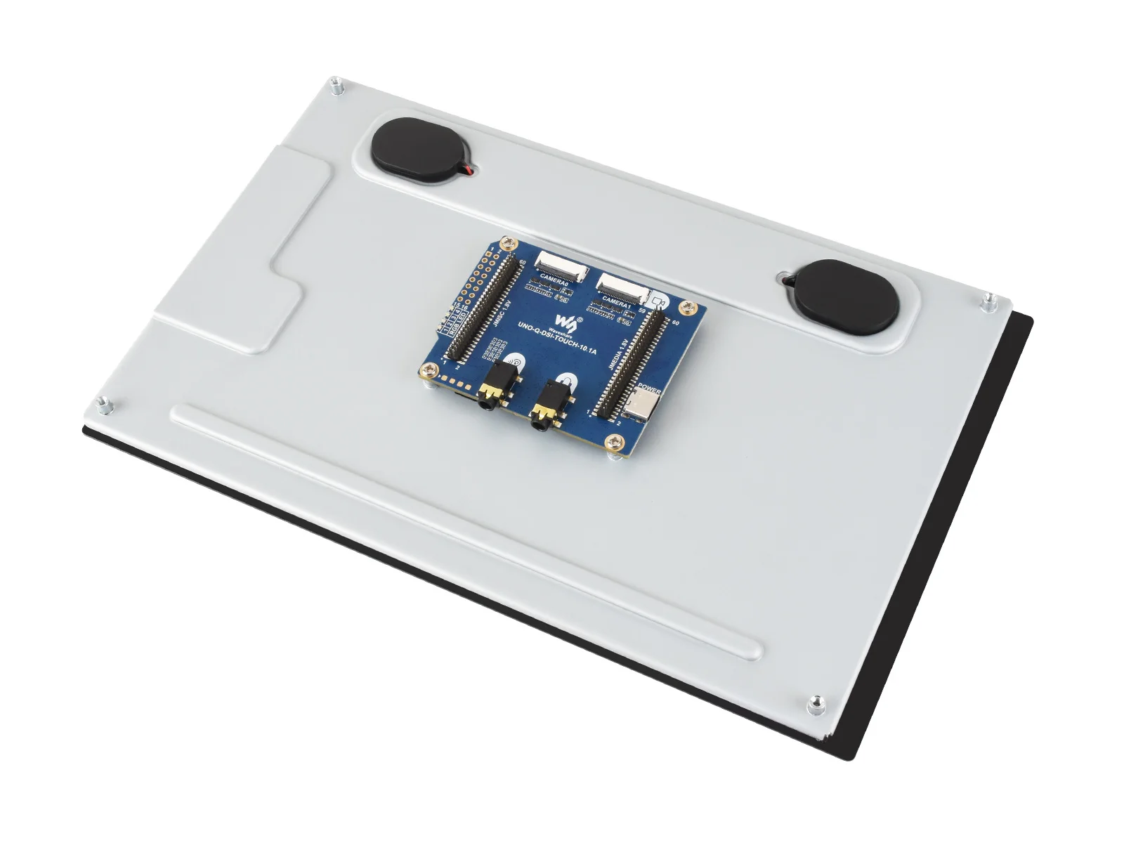 Waveshare 10.1inch DSI Capacitive Touch Screen, 800 × 1280 Resolution, IPS Panel, Compatible With Arduino UNO Q