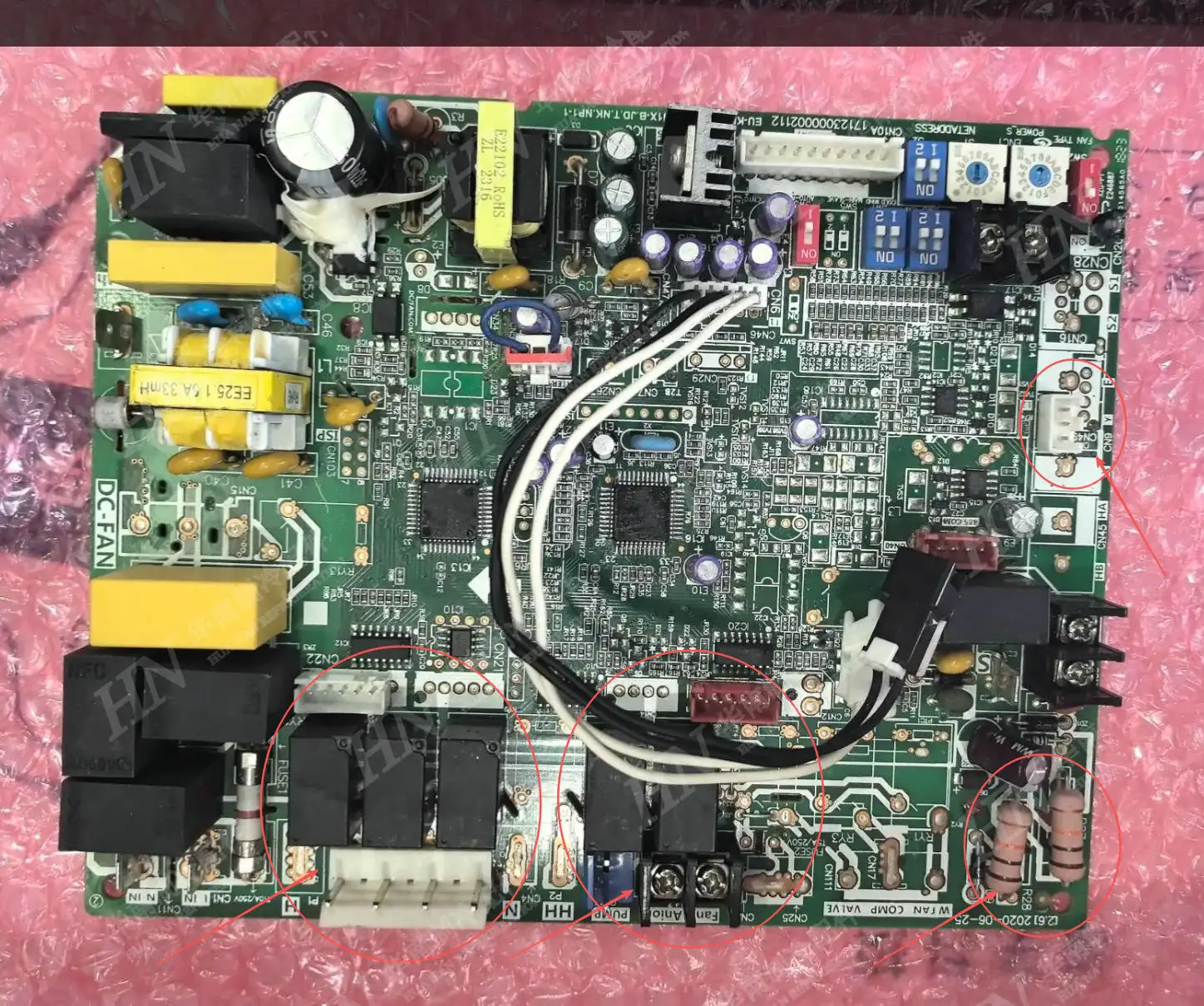 

New Midea unit control board 17122700A02366 SA-KFR1050DL/BP2N1Y-E 17123000002112 EU-KFR160T2/BP3N1X-B