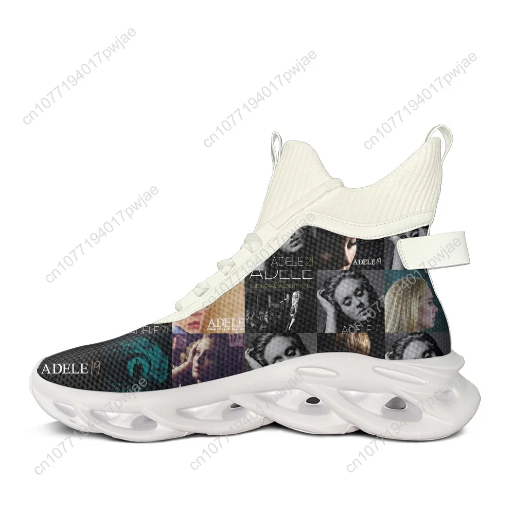 

Adele Singer Poster High Top Flats Sneakers Mens Womens Hiking Sneakers Travel Mountaineering Shoes Running Shoes