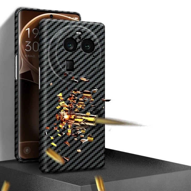 ماتي الحالات الصعبة للحصول على ممن لهم العثور على X6 برو حالة ألياف الكربون الملمس نمط غطاء الهاتف للعثور X 6 X6Pro 5G سليم رقيقة جدا الوفير