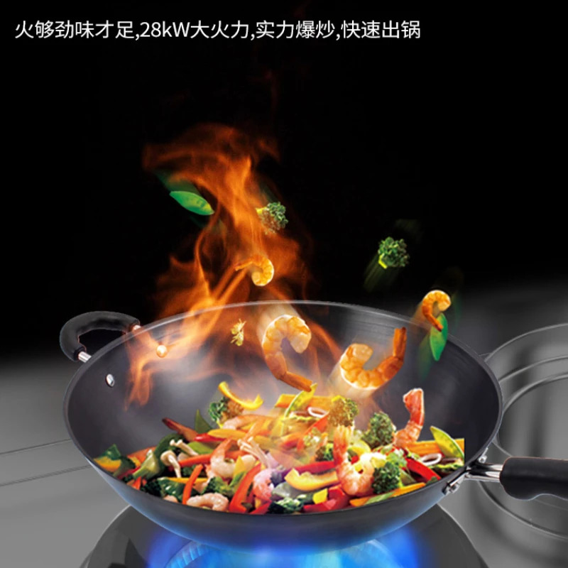 Gas Stove Double Burner Gas Raging Fire Stove Commercial Single Burner Stove Kitchen Liquefaction