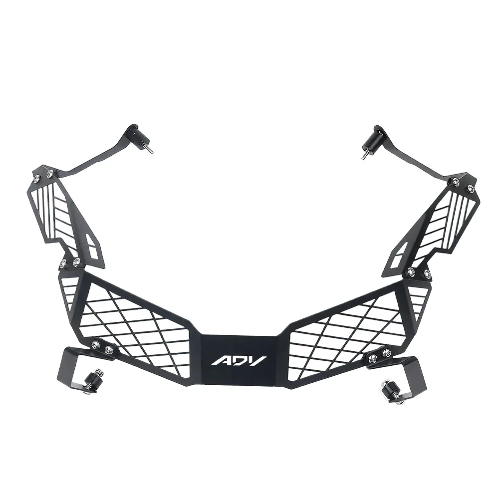 MTKRACING สำหรับ HONDA ADV 150 2019-2021 /ADV 160 2022-2025 อุปกรณ์เสริมรถจักรยานยนต์ไฟหน้า GUARD ไฟหน้ากระจังหน้าป้องกันฝาครอบ