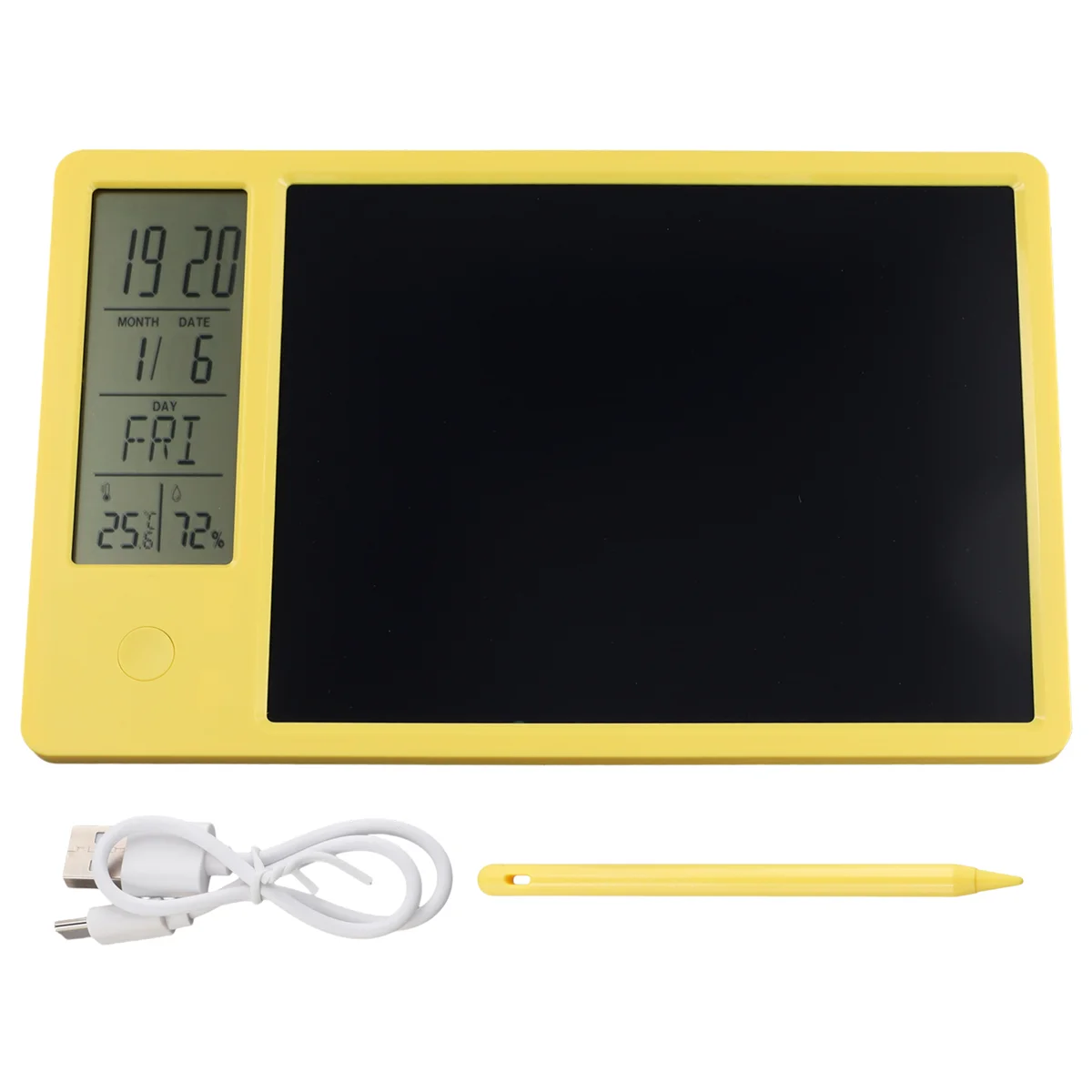 Multifunctional Electronic Desk Calendar LCD Handwriting Board with Alarm Clock Humidity Temperature LCD Message