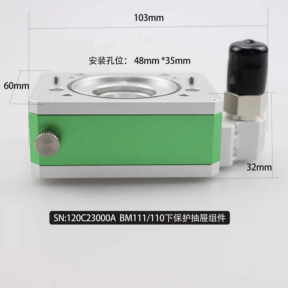 Jhchmx Laser Verbruiksartikelen Voor Raytools Bm110 Beschermende Lens Lade Stoel