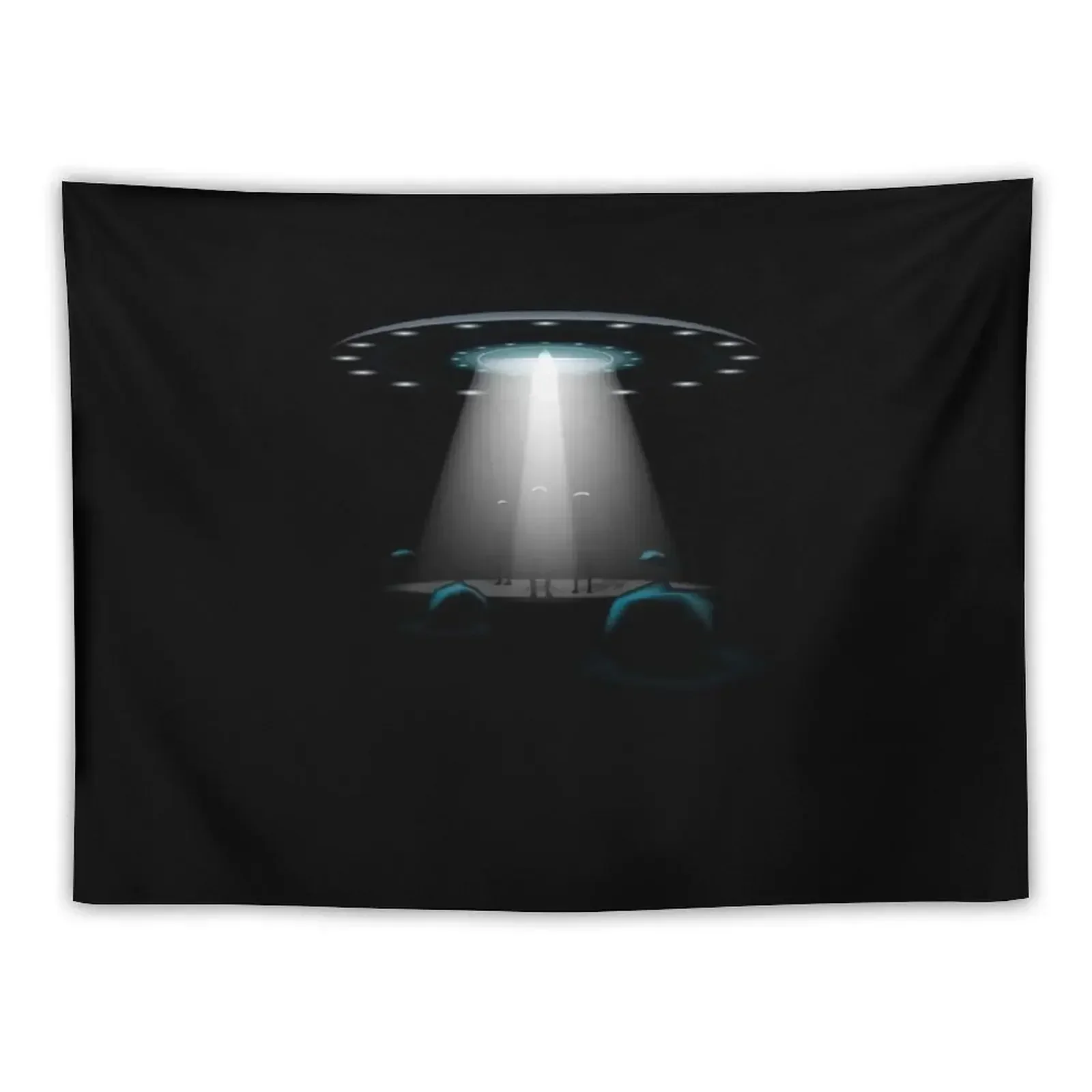 

Alien Contact UFO OVNI Tapestry Hanging Wall Decoration Aesthetic Room Ornaments Living Room Decoration Tapestry