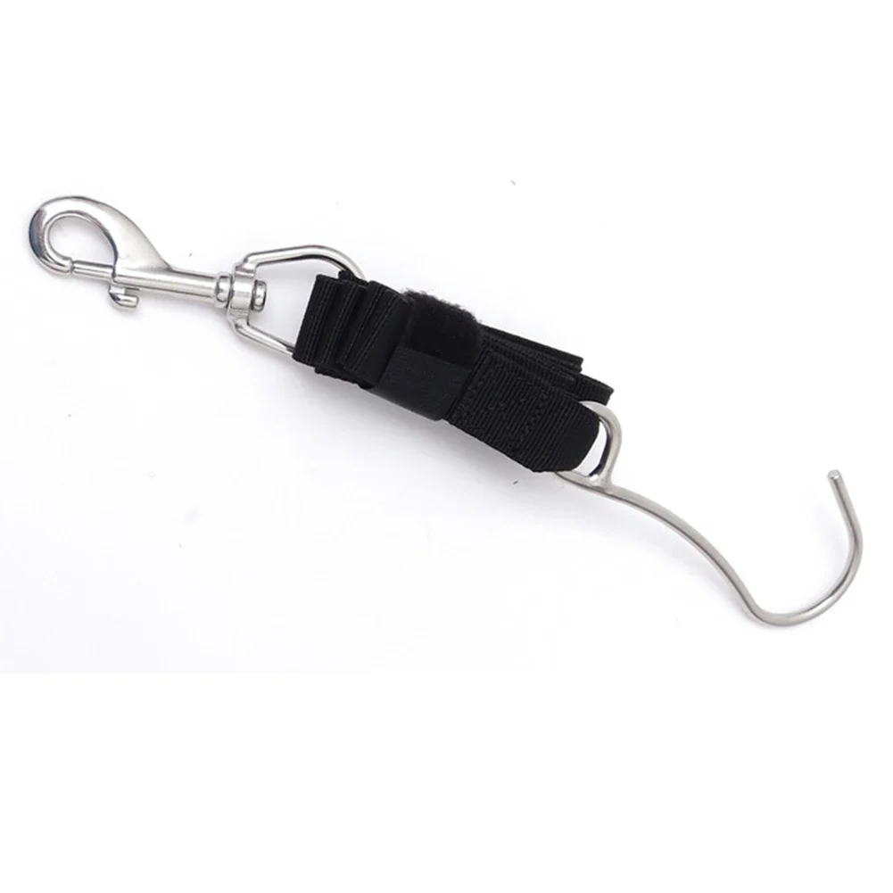 

Practical To Use Single Reef Hook Single Reef Hook Total Length 125cm With Webbing Safety Gear Single Reef Hook