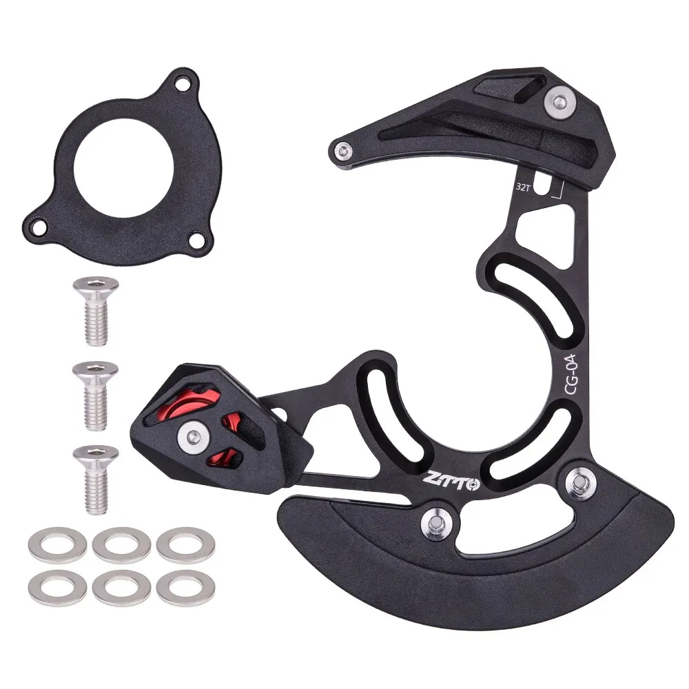 ZTTO MTB ISCG05 Chain Guide BB Mount 1x Mountain Bike Pulley Chains Stabilizer DH 32-38T Chainring Protector Plate Bicycle CG04