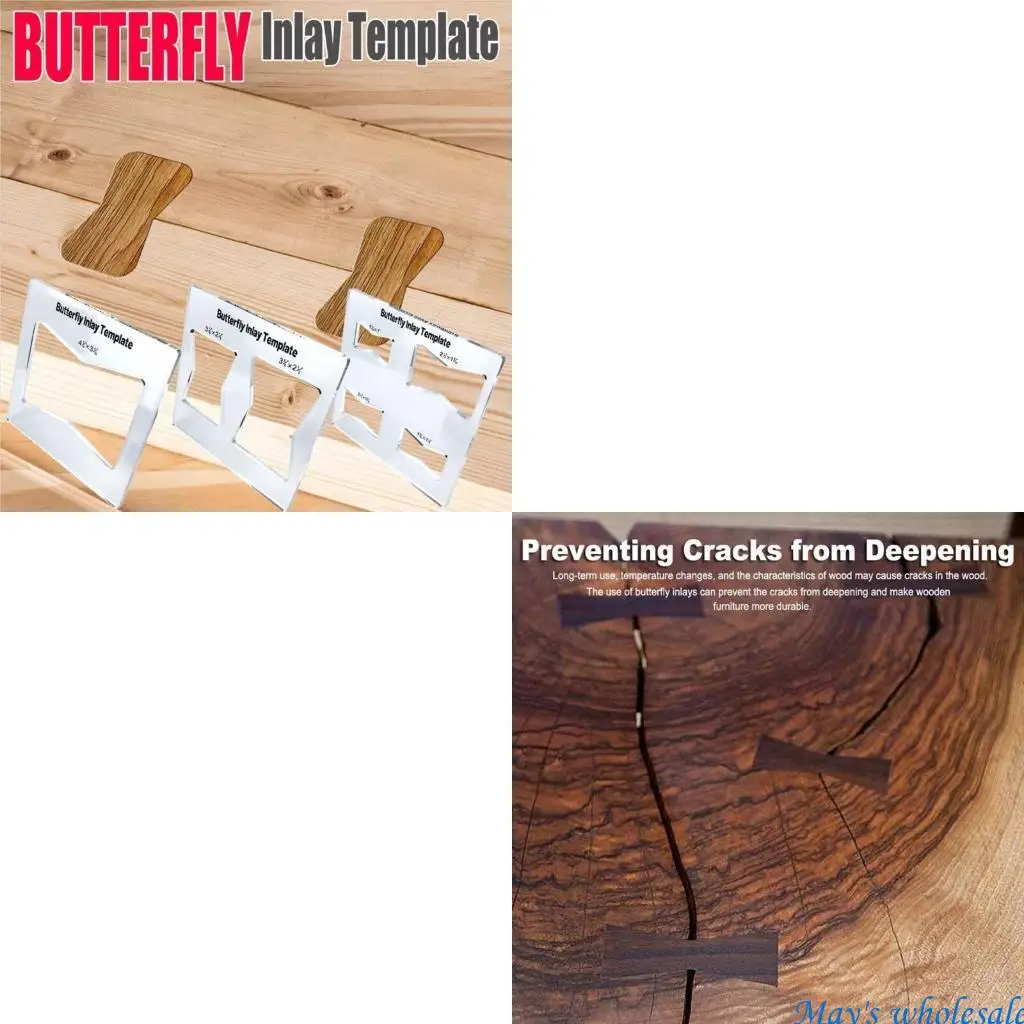 قوالب ترصيع الفراشة، وقوالب التوجيه والديكور، وقوالب تهزهز جهاز التوجيه للأعمال الخشبية 448A