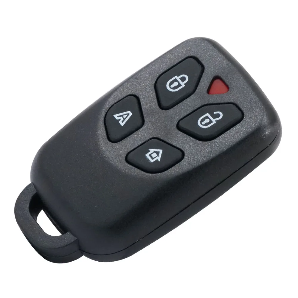 XNRKEY  4 Button +Panic New Car Key Case For Brazil For Positron PX32 Control Alarm Remote Key Shell With Key Pad