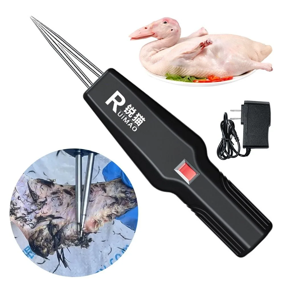 Quick Removal Electric Chicken Plucker Plug-in Model Handheld Design Pinna Removal Machine Automatic Operation Professional Tool