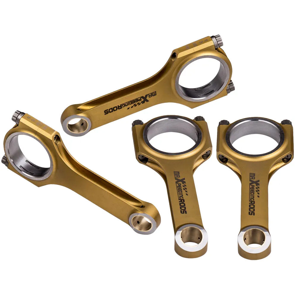 MaXpeedingrods H Beam 4340 Racing Connecting Rods For VW Golf MK5 Cabriolet 2003-2009 Hatchback 1.9 TDI