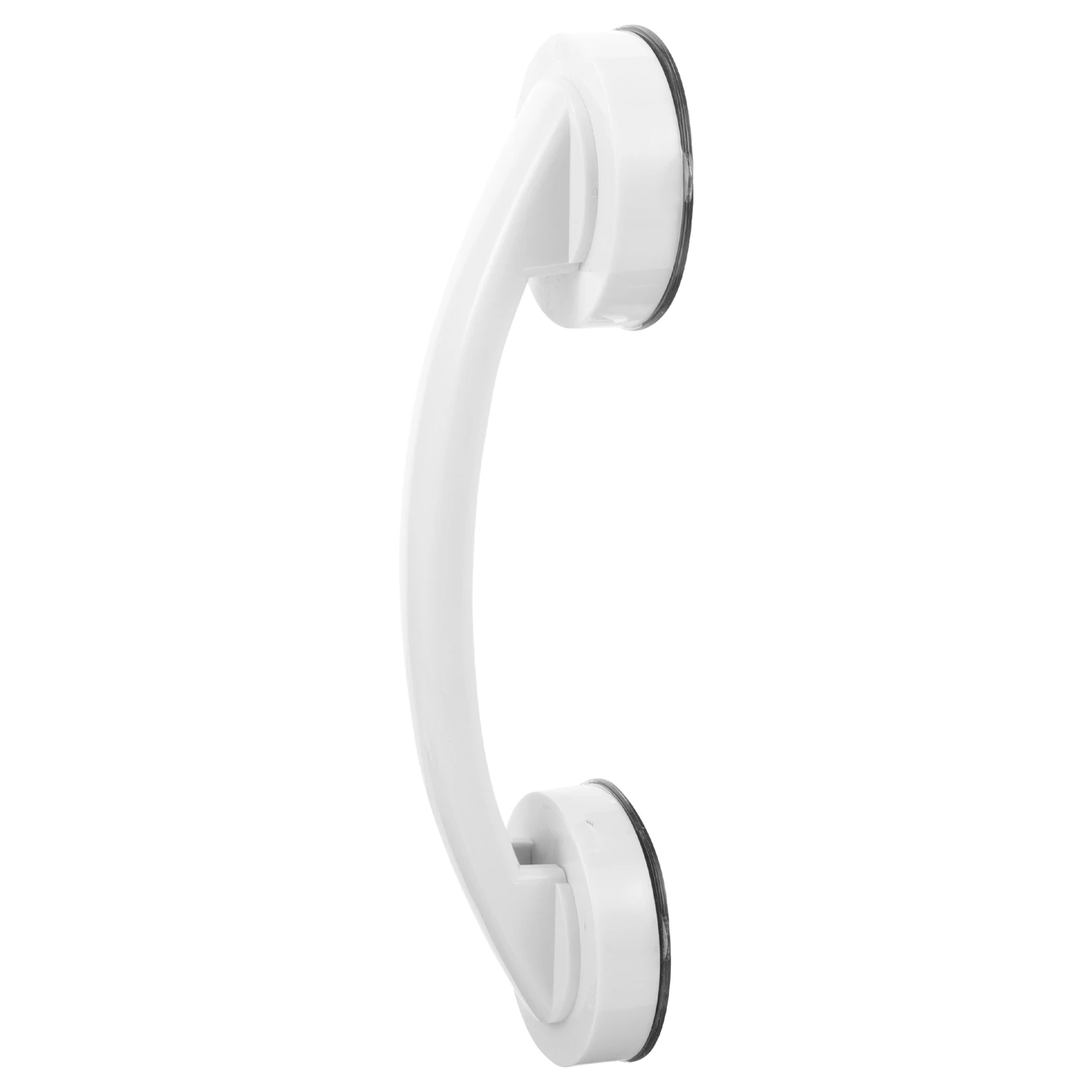 

Bathroom Handrail Shower Grab Bar Non Slip White Durable Safe Strong Fits Comfort Elderly Handicap Bath Support