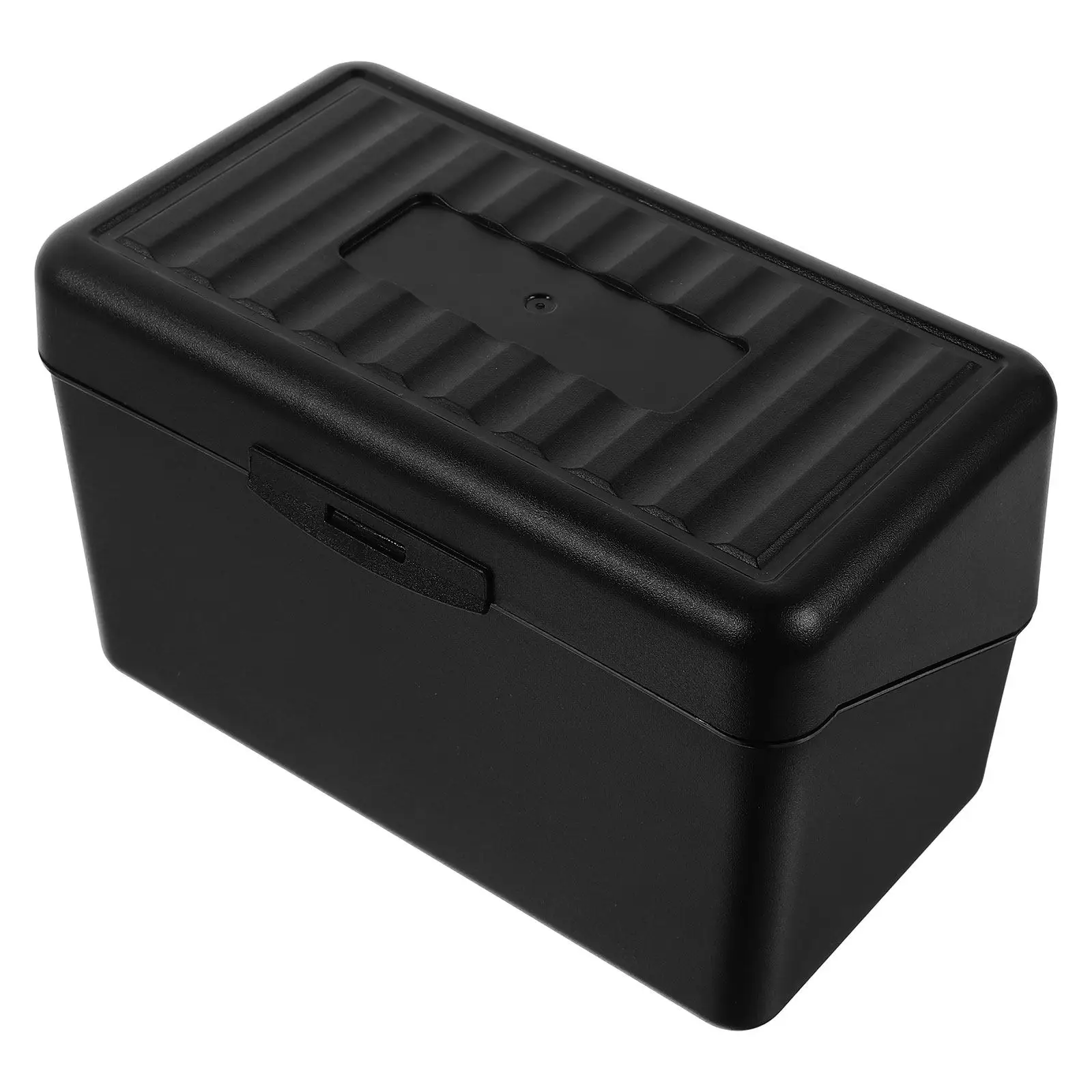 Plastic Card Box Portable Office Cards Container Business Card Holder Organizer Desktop Storage Box Fine Workmanship Neat