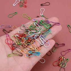 Mix Safety Pins Metal Gourd Pins Crochet Locking Knitting Cross Stitch Marker Tag Clips Hangtag DIY Sewing Tools Needle