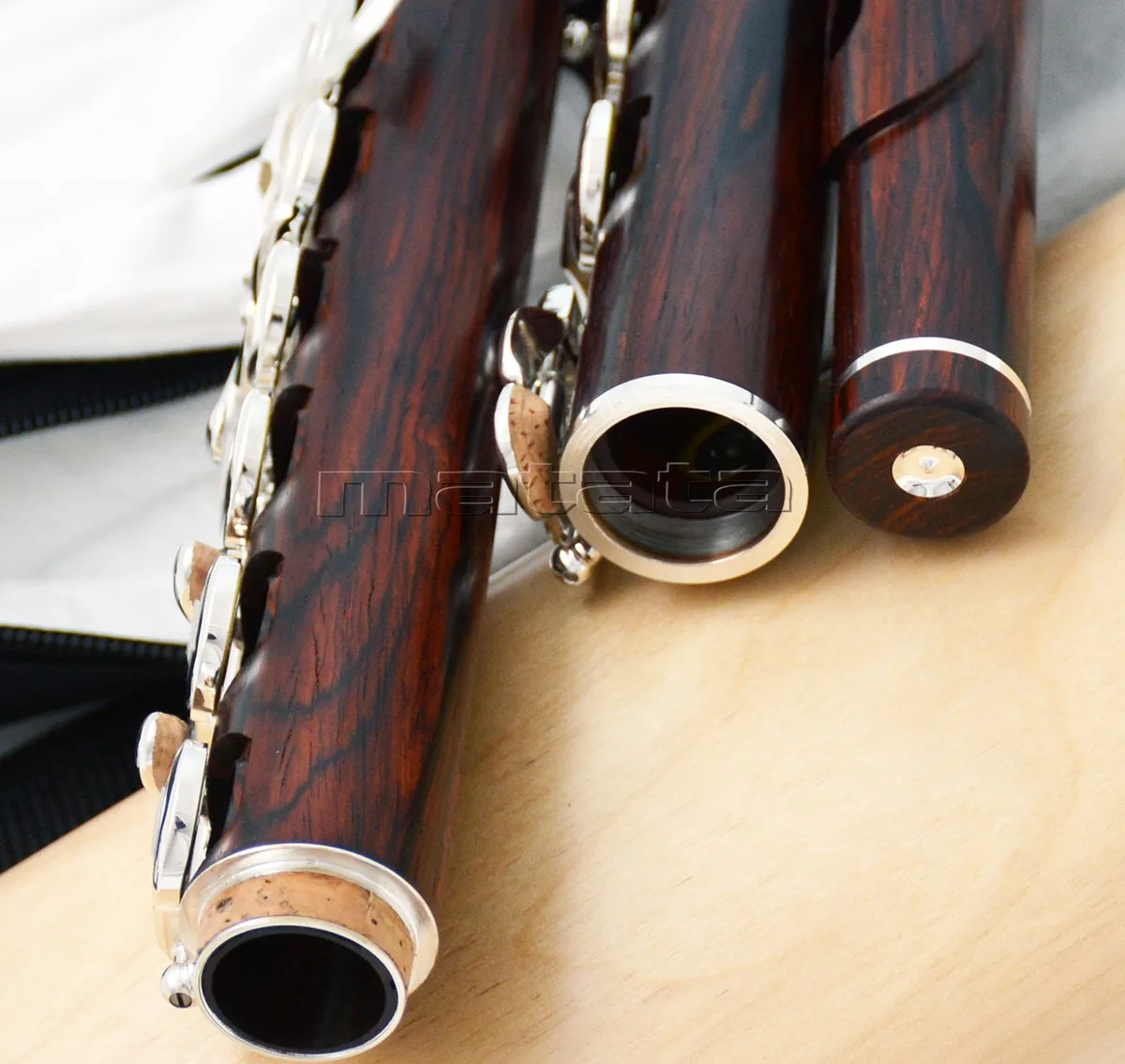 high quality Cocobolo Wooden Split E key Flute For Professional With Wood CASE