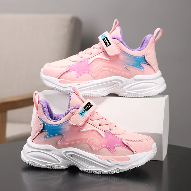 

New Autumn Lightweight Childrens Sports Shoes Outdoor Flexible Comforta Running Shoes Versatile Campus Breathable Casual Shoes