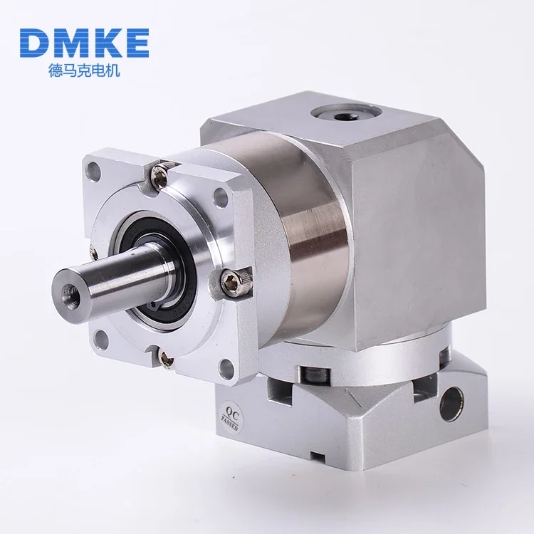 DMKE Custom ZPLF60 90 Degree Gearbox For Lawn Mower, 30Nm Brushless Bldc Dc Motor Planetary Gear Box
