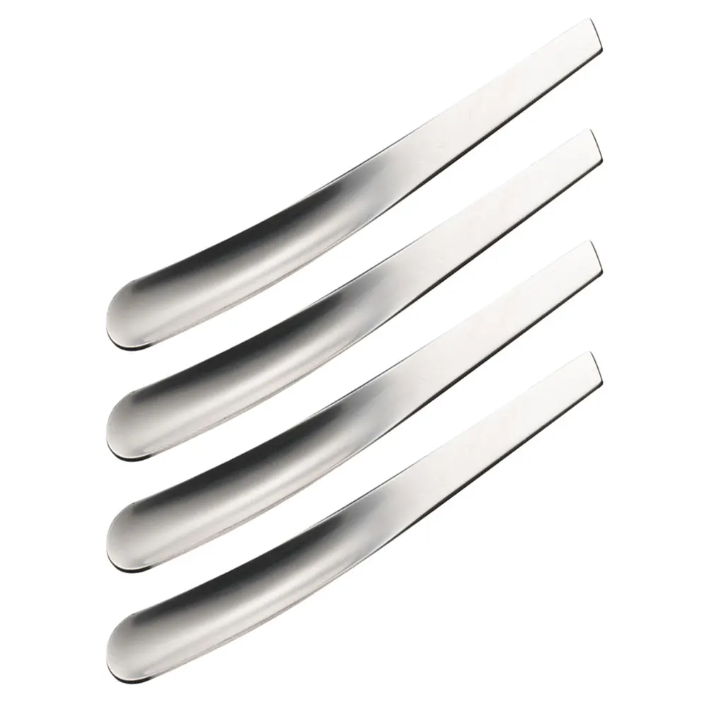 

4pcs Premium Egg Stainless Steel Mini Dessert Spoons Kitchen Utensils For Dessert Spoons Coffee Ice Cream Stirring Serving