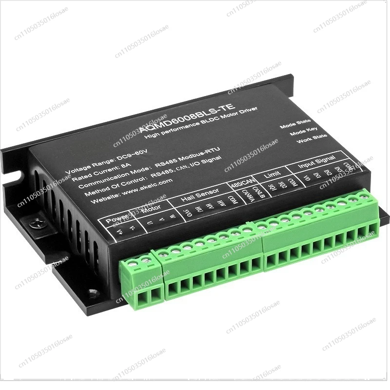 For AQMD6008BLS-TE2 480W DC Brushless Motor Driver Current Speed Position Control