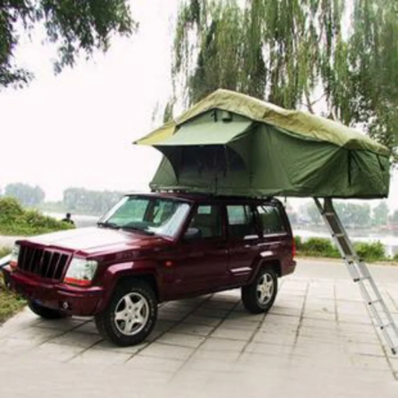 

Hard Shell Roof Tent for Suv Vehicles All Aluminum Shell Diagonal Style